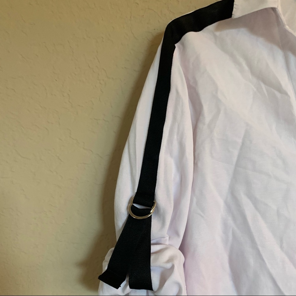 Zara Basic Button Down Shirt Size Xs - image 3